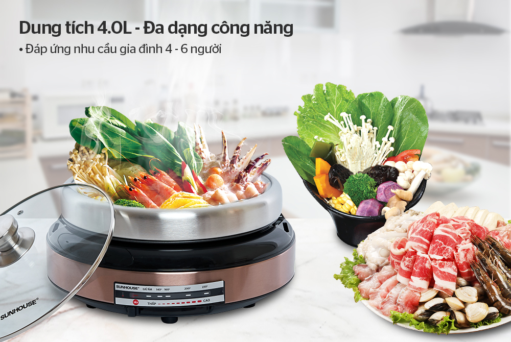 Top 5 nồi lẩu điện giúp gia đình có những bữa lẩu thơm ngon