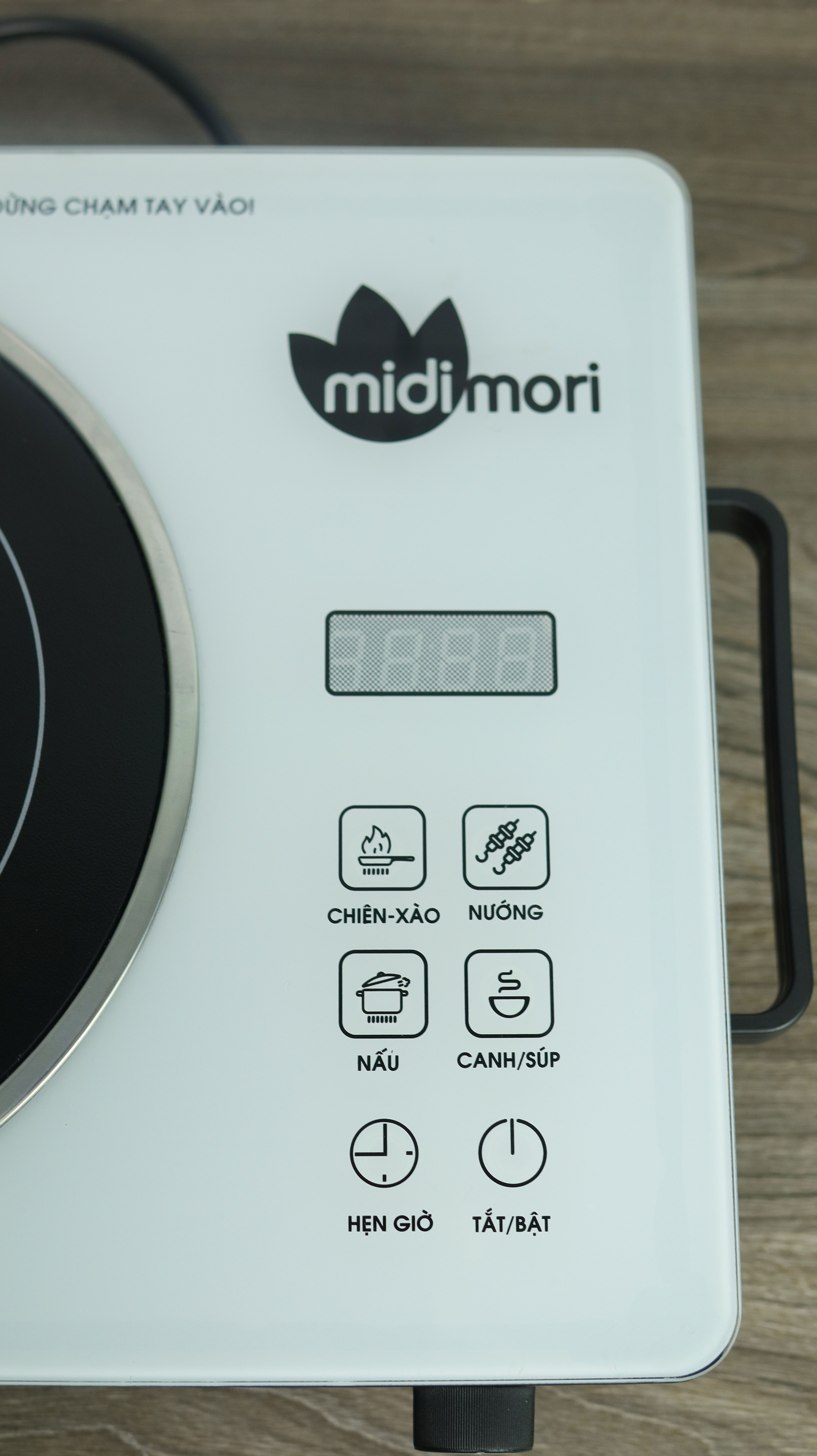 Bếp Hồng Ngoại Midimori MD-288 (3500W) Mặt Kính Ceramic Nấu Mọi Loại Nồi Có Thể Nướng Trực Tiếp Trên Bếp -Hàng Chính Hãng