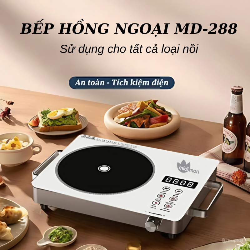 Bếp hồng ngoại nướng được không? Những lưu ý khi sử dụng?